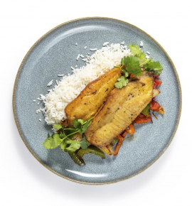 Grilled tilapia